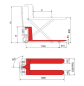 Preview: 07-1018 Bernardo Manueller Scherenhubwagen SHW 1000 T