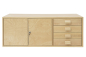 Preview: 14-2278 Bernardo Zubehör Hobelbänke Einbauschrank mit Laden EB 2 für WB 2100 Profi