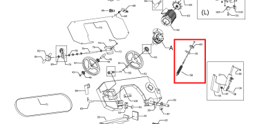 Bernardo Ersatzteil Teilenummer 58 Spring +59 PIN +60 Handwheel f. HBS275/HBS275Vario/HBS275Pro