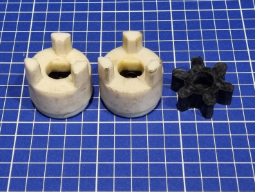 Bernardo Set Ersatzteil Teilenummer 81 Elastomer A + 2x Ersatzteil Teilenummer 35 Axle joining für ZSM405/ZSM500/ZSM560